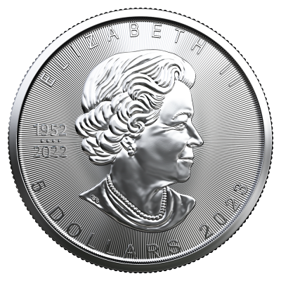 2023 1oz Canadian Maple Leaf Silver Coin
