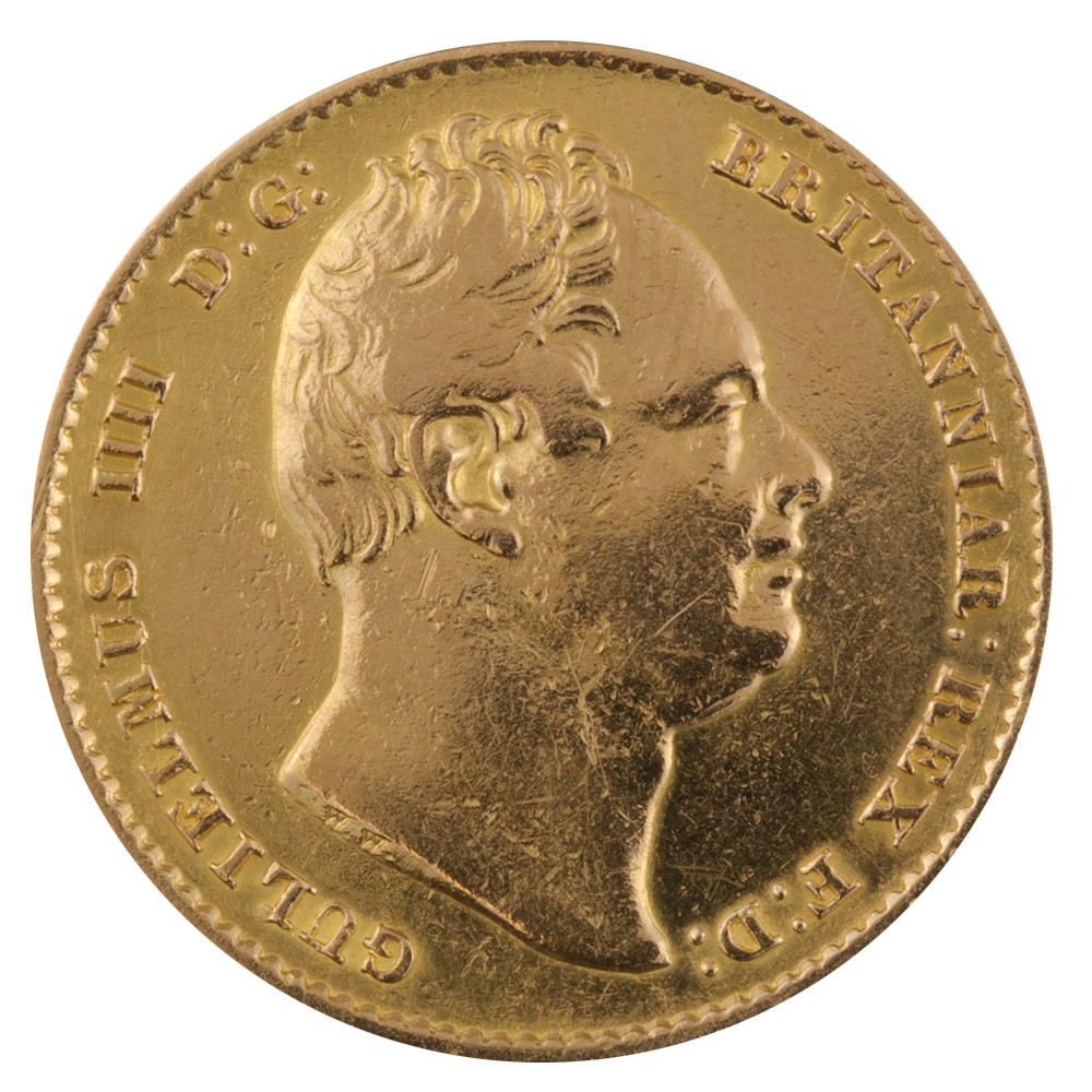 1836 William IV Gold Full Sovereign 