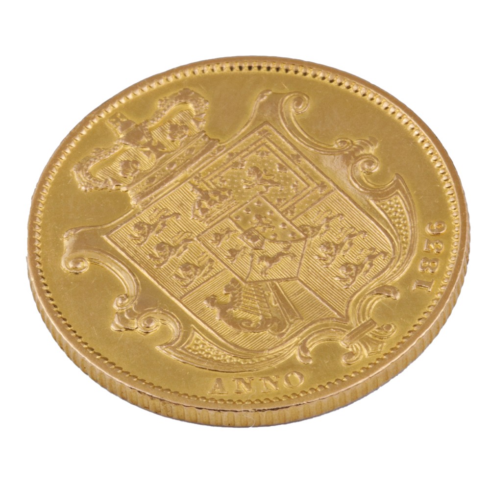 1836 William IV Gold Full Sovereign 