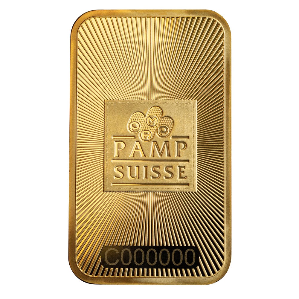 1oz Gold Minted Bar In Certicard | PAMP Suisse 