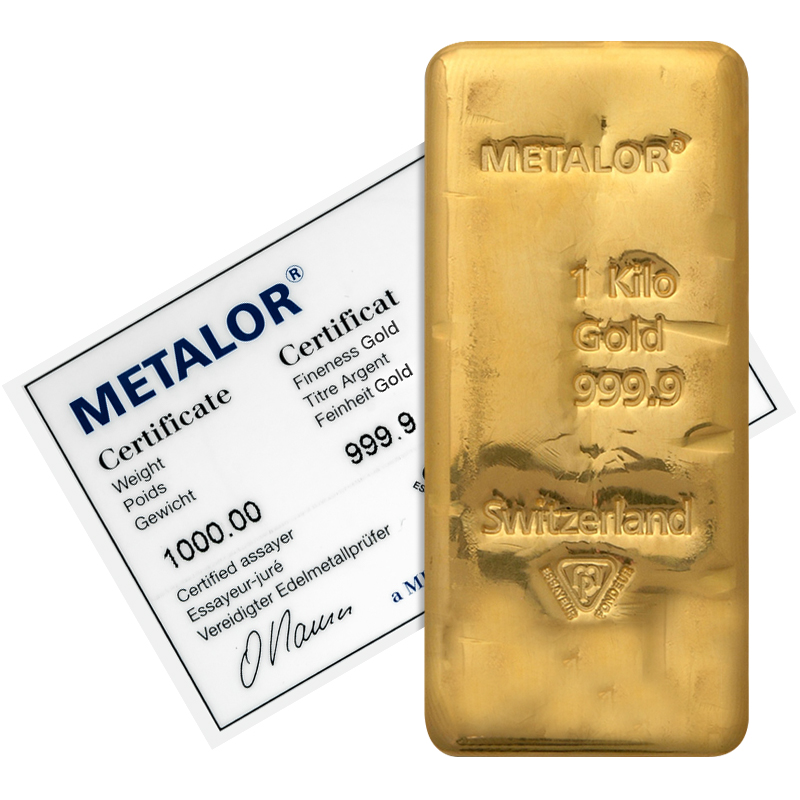1kg Gold Bullion Bar