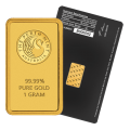 1g Gold Bar | Black Certicard | Perth Mint
