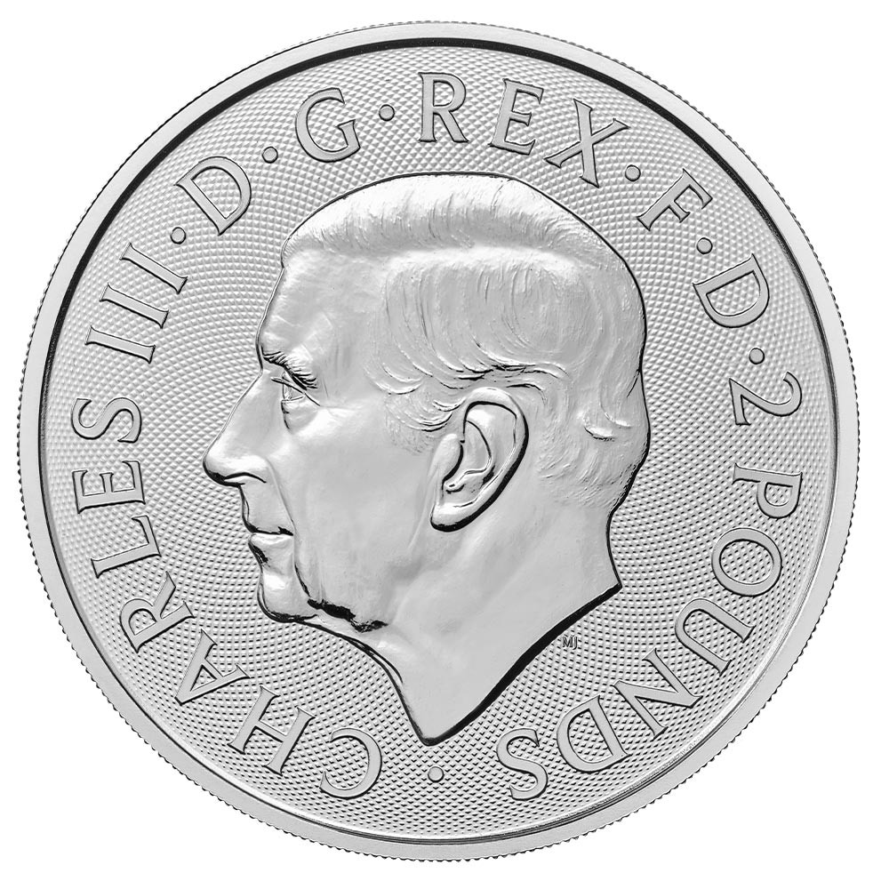 2024 1oz Silver Britannia Coin (King Charles III Portrait) Monster Box I The Royal Mint