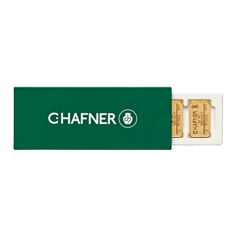 25x1g SmartBox Gold Bar | C.Hafner