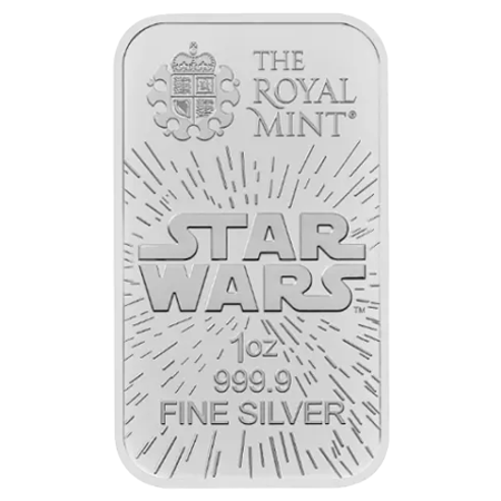 1oz Star Wars Silver Bar | The Royal Mint