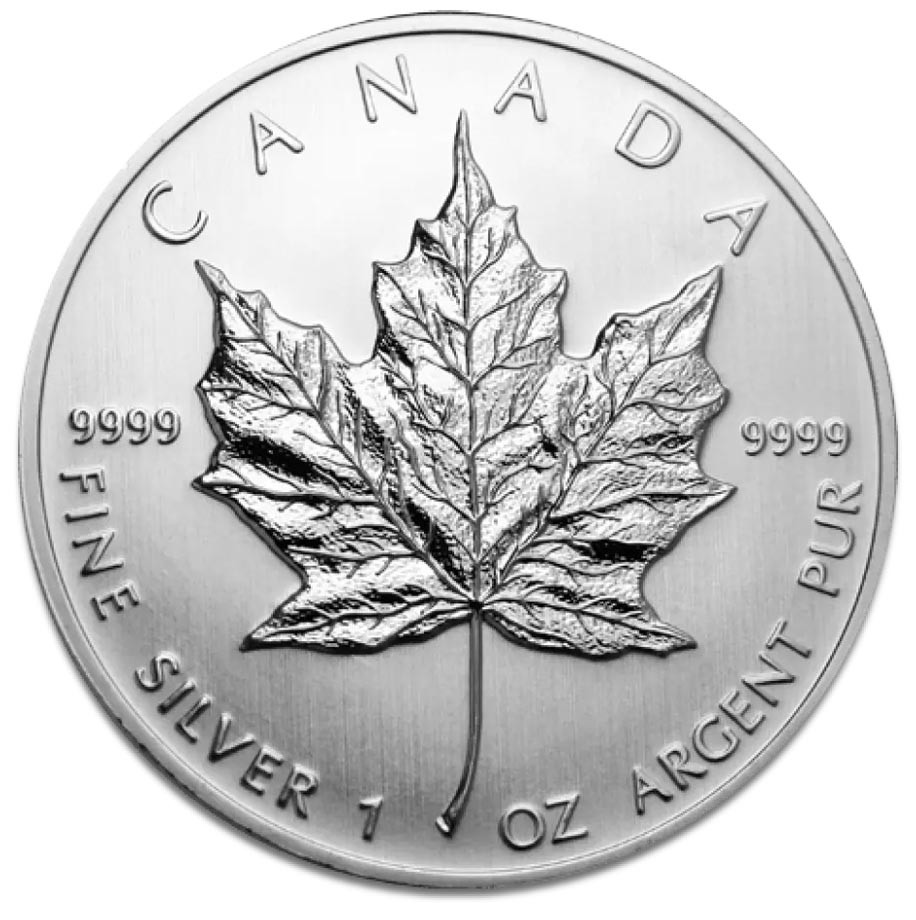 Canadian Maple Leaf 1oz Silver Coin