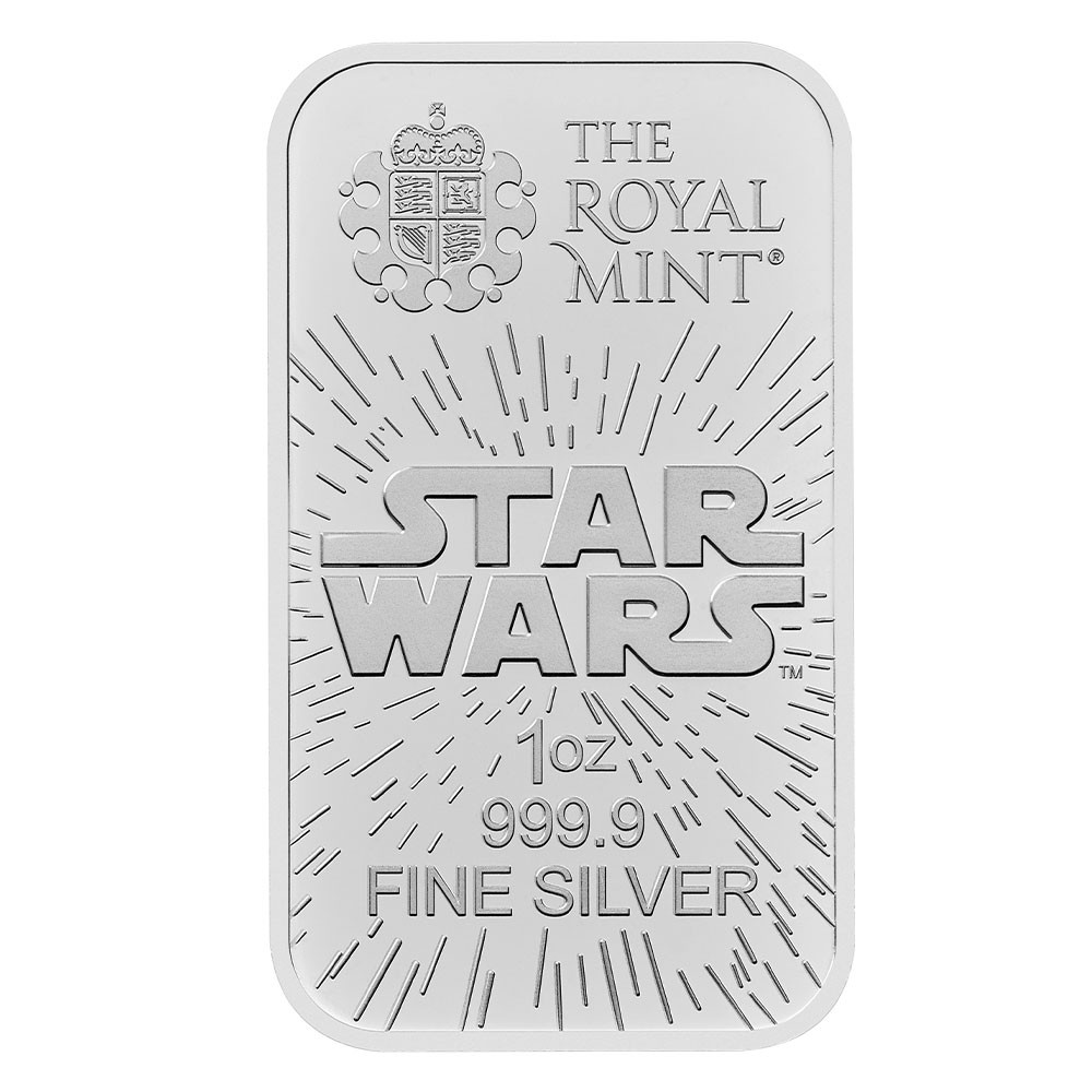 1oz Star Wars Light Side Silver Minted Bar | The Royal Mint