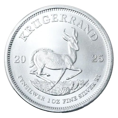 2025 1oz Silver Krugerrand Coin | South African Mint