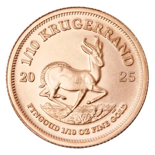 2025 1/10oz Gold Krugerrand Coin | South African Mint