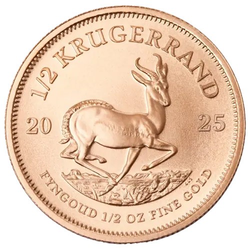 2025 1/2oz Gold Krugerrand | South African Mint 