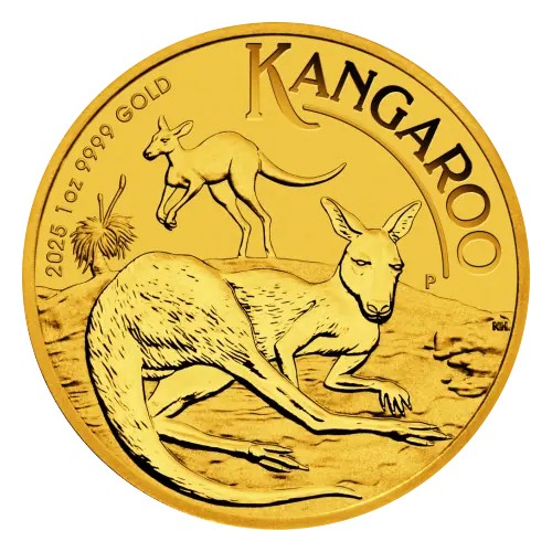 2025 1oz Gold Kangaroo Coin | Perth Mint