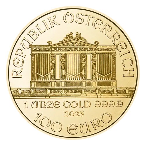 2025 1oz Gold Philharmonic Coin | Austrian Mint 