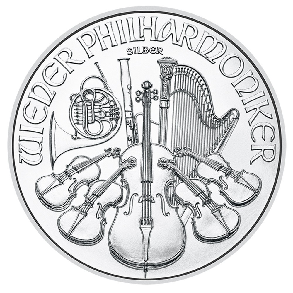 2025 1oz Philharmonic Silver Coin | Austrian Mint