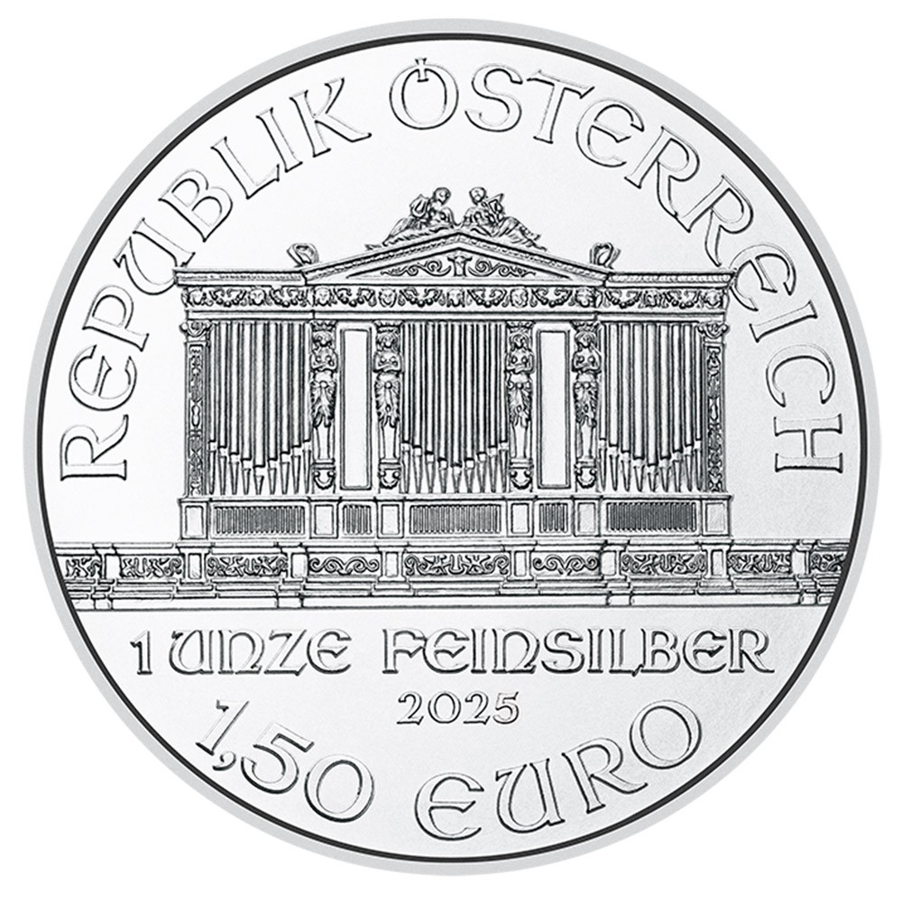 2025 1oz Philharmonic Silver Coin | Austrian Mint