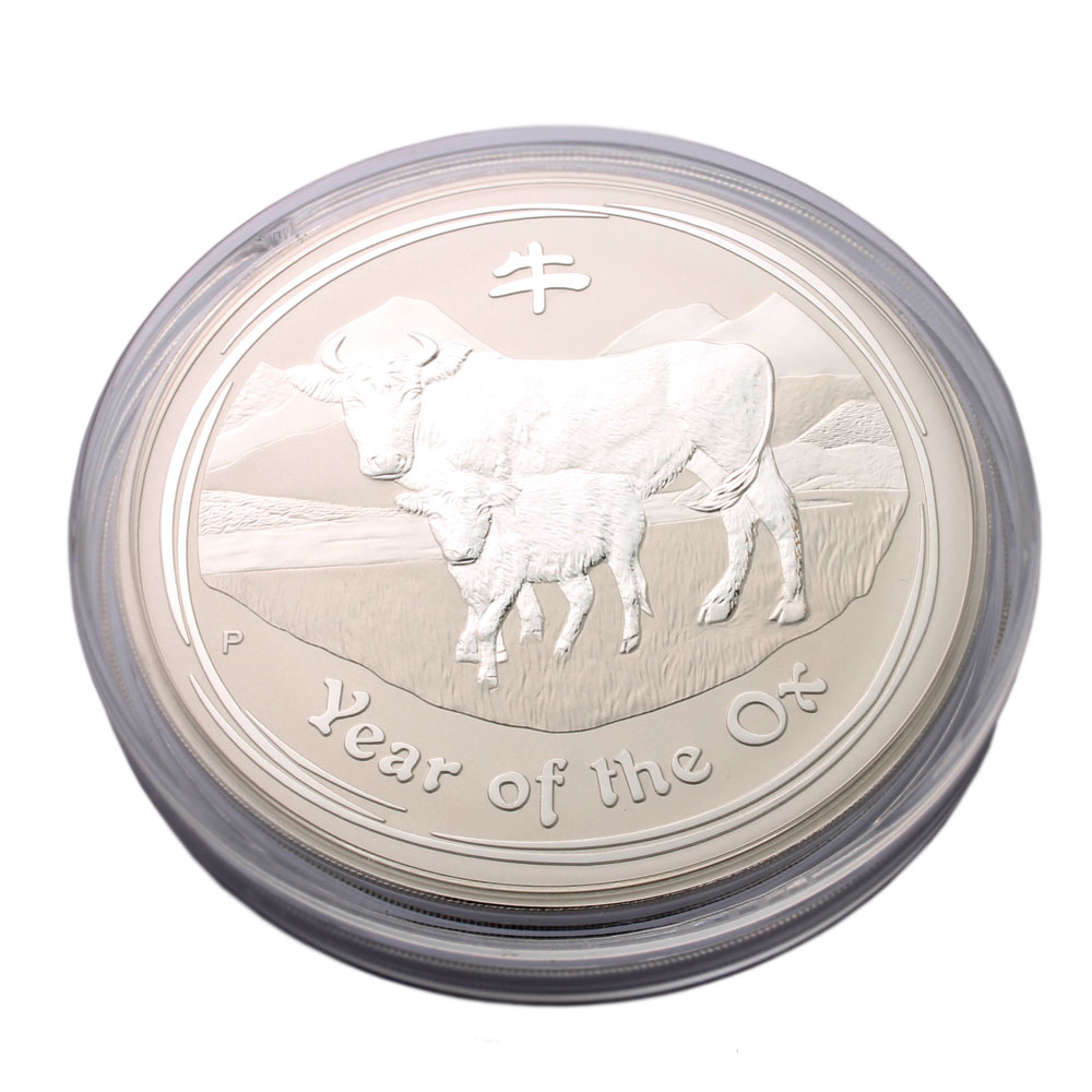 2009 Year of the Ox 1kg Silver Coin