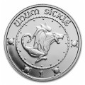 Harry Potter 1oz Round Pure Silver Sickle