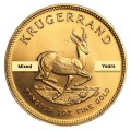 Mixed Years 1oz Gold Krugerrand Coin | South African Mint