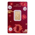 2025 5g Good Luck Koi Fish Gold Bar in Blister | PAMP Suisse