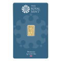1g Britannia Gold Bar (New Design) | The Royal Mint